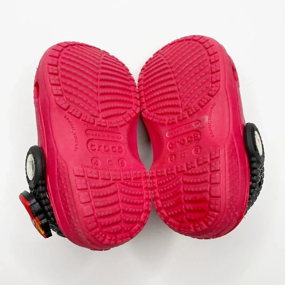 Crocs CC Glow in the Dark Cars Lighting McQueen Cl